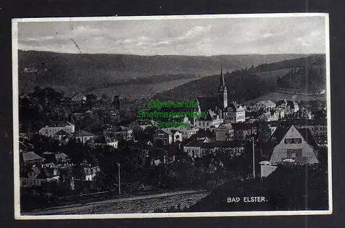 130431 AK Bad Elster Panorama 1927