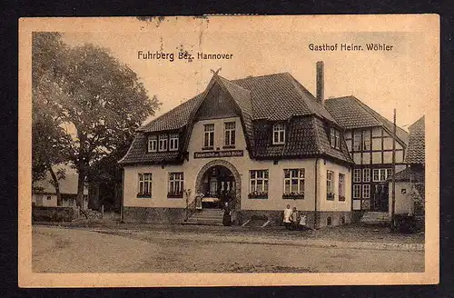 101959 AK Fuhrberg Bez. Hannover Gasthof Heinr. Wöhler 1918 Gastwirtschaft