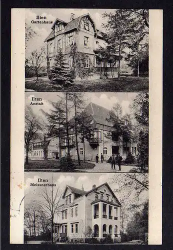 101923 AK Ilten Gartenhaus Anstalt Meissnerhaus 1913 Hannover