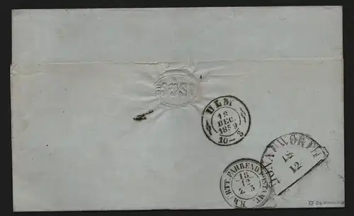 B11746 Brief Württemberg 8a Heilbronn 1859 gepr. Irtenkauf BPP nach Haunsheim