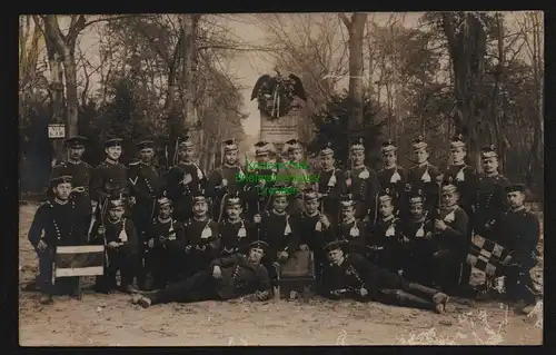 148236 AK Potsdam 1911 Fotokarte Militär Soldaten Denkmal