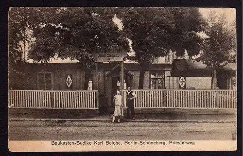 76142 AK Berlin Schöneberg Priesterweg Baukasten Budike Beiche Kneipe Gaststätte