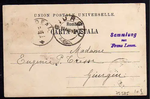 75585 AK Romania Predeal 1902 Brasov