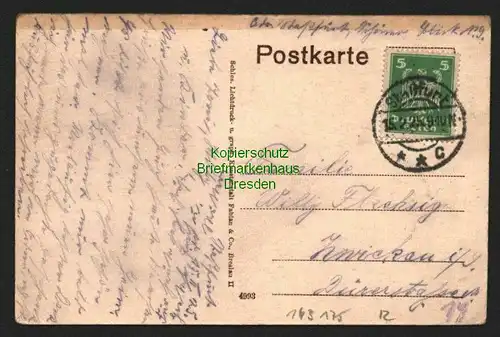 143175 AK Staßfurt Wasser Türme mit Friedrich Straße 1925