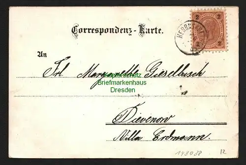 143038 AK Edmundsklamm 1892 Vorläufer Litho Das Blockhaus Restauration