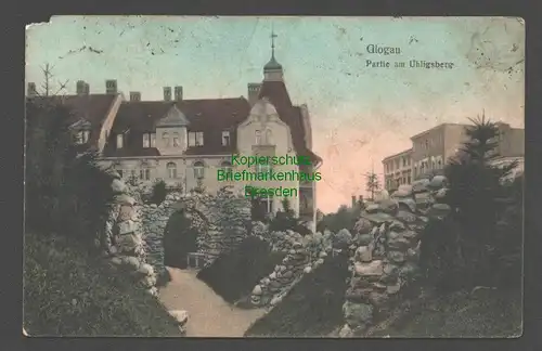 142129 AK Glogau Schlesien Glogow um 1910 Partie am Uhligsberg