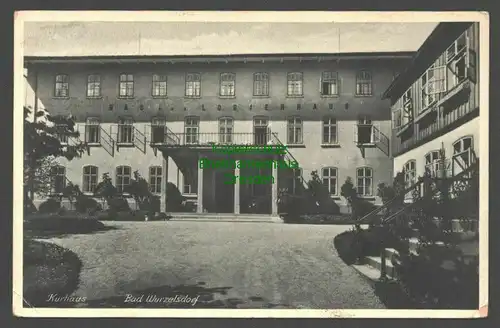 142145 AK Korenov Bad Wurzelsdorf Isergebirge Kurhaus 1941