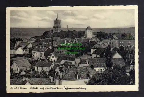 124778 AK Kleve 1938 Blick auf Stadt und Schwanenburg