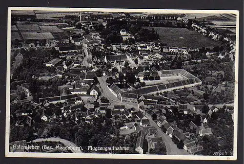 73473 AK Gatersleben Luftbild Fliegeraufnahme 1935