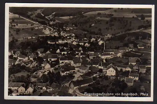 66650 AK Luftbild Fliegeraufnahme Bosenbach Pfalz 1941