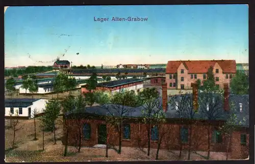 39180 AK Alten Grabow Altengrabow Bz. Magdeburg 1915 Feldpost Dörnitz Möckern
