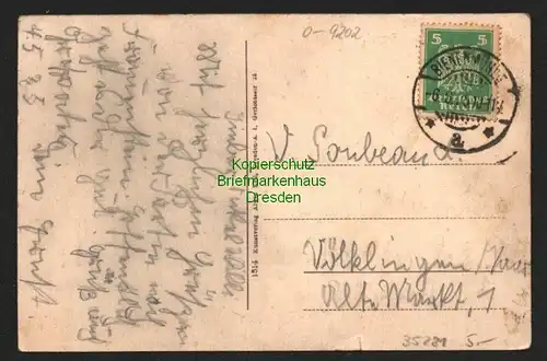 35281 AK Frauenstein Erzgebirge 1925