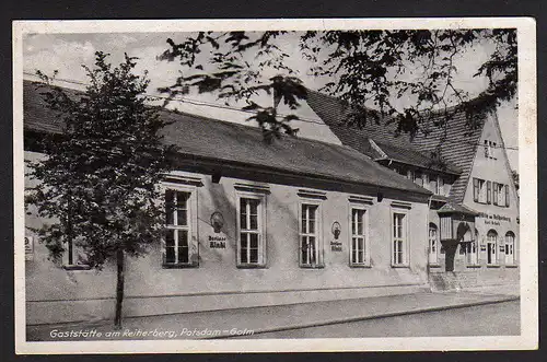 35394 AK Potsdam Golm Gaststätte am Reiherberg um 1950