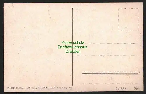 35244 AK Scheibe Thür. Wald Oberes Schwarzatal um 1935