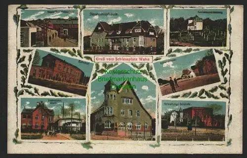 143992 AK Schiessplatz Wahn Rheinland 1934 Bahnhof Elektrisches Werk Post