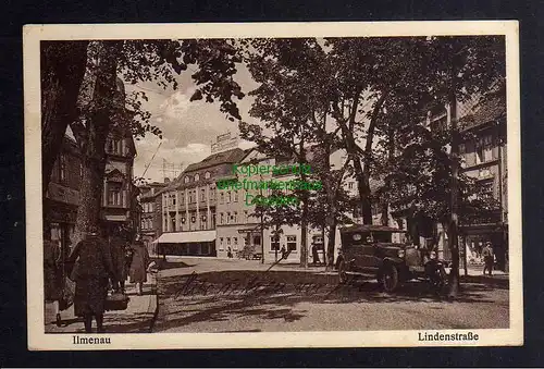 126821 AK Ilmenau 1929 Lindenstraßße
