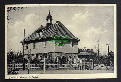 123544 AK Grimmen katholische Kirche um 1930