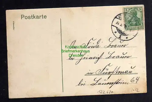 122620 AK Kötzschenbroda Niederlößnitz Panorama 1908