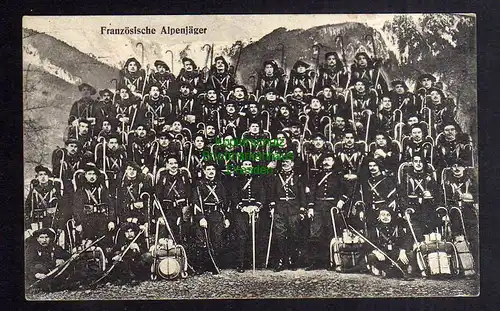 122711 AK Französische Alpenjäger 1915 Frankreich