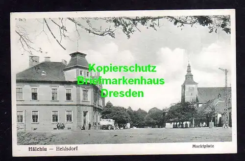 114232 AK Halchiu Heldsdorf Rümänien um 1925 Marktplatz