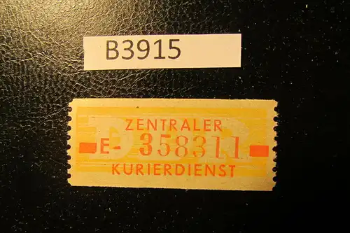B3915 DDR ZKD B 18 I E ** ND postfrisch