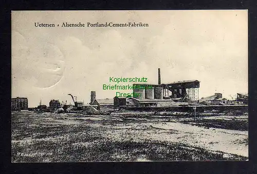 126513 AK Uetersen Holstein Alsensche Portland Cement Fabriken 1928