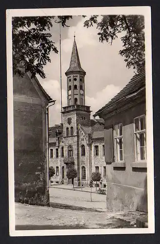 93194 AK Könnern Krs. Bernburg Saale 1956 Rathaus