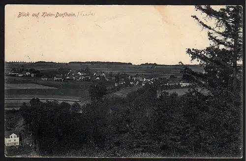 29507 AK Klein Dorfhain Freital, gelaufen Edle Krone 1925