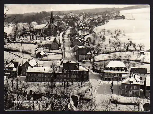 29986 AK Kneippkurort Berggißhübel Winterbild, gelaufen 1965