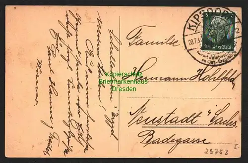 29753 AK Landhaus Heiterethei Schellerhau Post Kipsdorf, gelaufen 1934