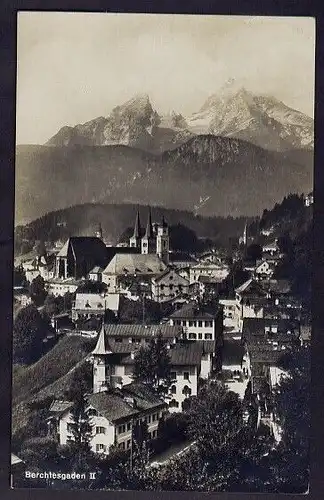 34023 AK Berchtesgaden 1928, gelaufen Fotokarte