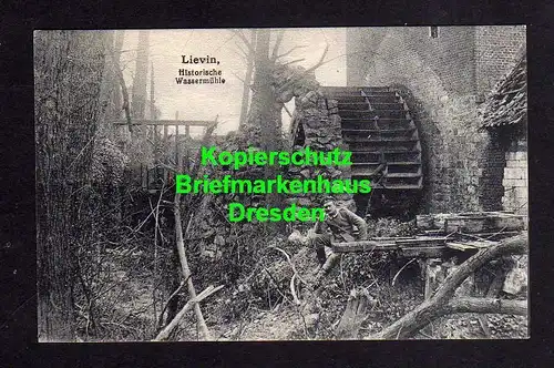 118571 AK Lievin Lieven um 1915 Historische Wassermühle