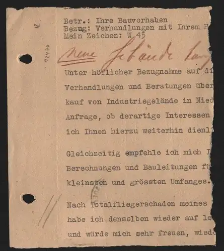 B12476 SBZ Ostsachsen Sächsische Schwärzung Hitler Ortsbrief VS Dresden A28 1945