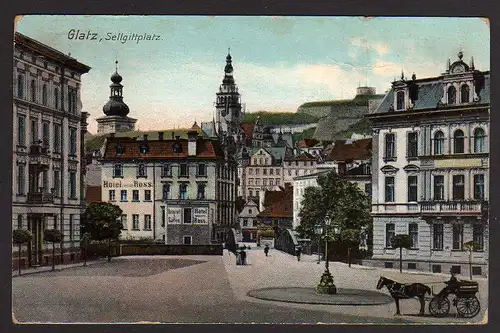 74347 AK Glatz Sellgitteplatz Hotel Ross 1908 Klodzko