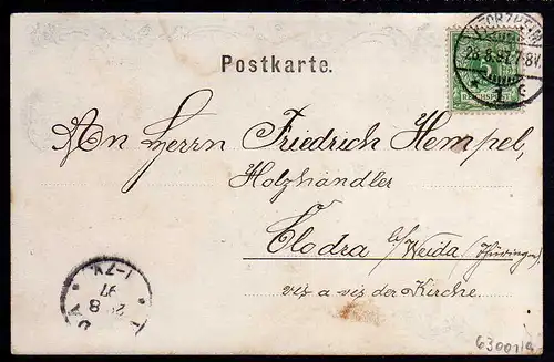 63001 AK Pforzheim Zerrenner Straße Synagoge 1897