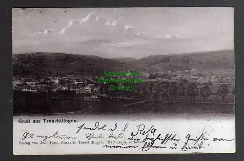 128314 AK Treuchtlingen Panorama 1905