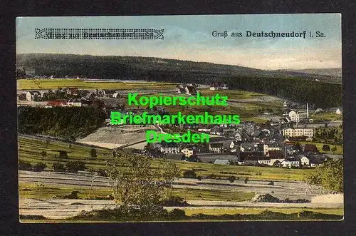114772 AK Deutschneudorf Erzgebirge 1921