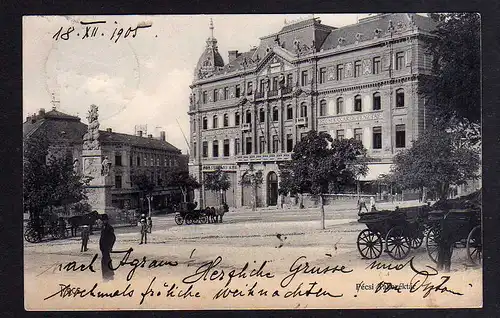 93346 AK Pecs 1905 Pecsi Takarek Penztar Sparkasse 1905