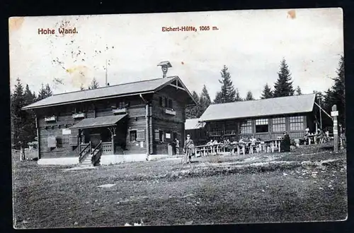 41194 AK Hohe Wand Eichlert Hütte 1065 m 1910