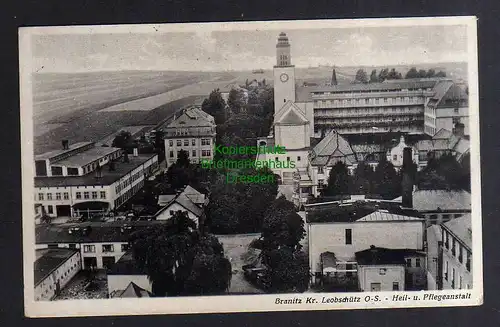 135328 AK Branitz Kr. Leobschütz O.-S. Heil- und Pflegeanstalt um 1930
