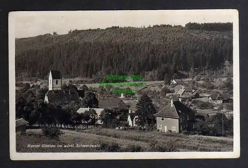 129791 AK Glatten württ. Schwarzwald Fotokarte 1939
