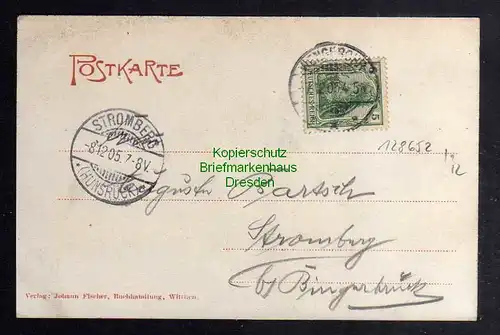 128652 AK Grünewald bei Wittlich 1905 Heilstätte