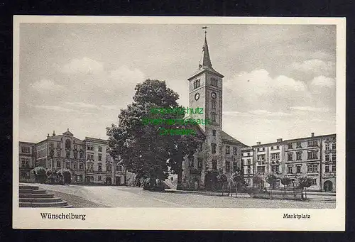 123391 AK Radkow Wünschelburg Marktplatz Rathaus