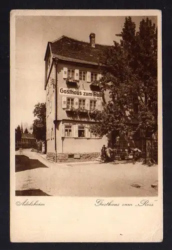 111419 AK Adelsheim Baden um 1925 Gasthaus zum Ross