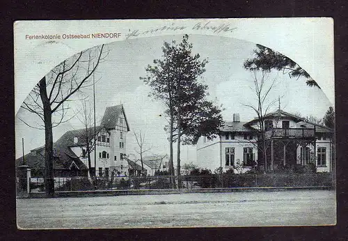 111517 AK Niendorf Timmendorfer Strand Ferienkolonie Ostseebad 1911
