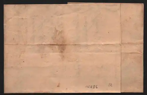 B12886 DR Deutsches Reich Brief Schwarza Kreis Schleusingen 1883 mit Gerichtssc