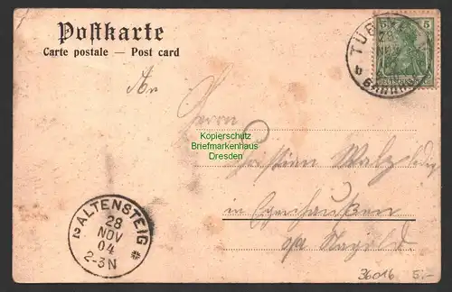 36016 AK Gruss vom Schwobaland Schwabenland Tracht Tübingen 1904