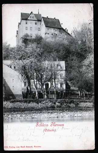 35643 AK Schloss Nossen Ostseite ca 1905