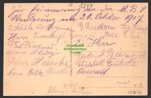 35877 AK Falkenberg Mark nach Hohenfinow 1917