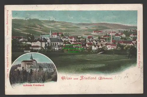 144996 AK Friedland in Böhmen Frydlant 1902